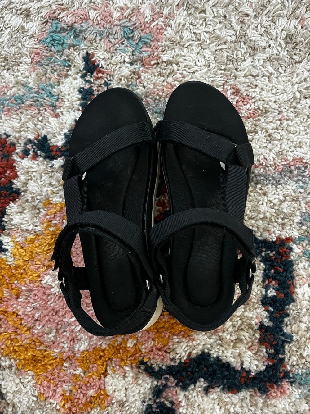 Teva platform sandals size 7 - Picture 2 of 5